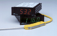 Miniature Temperature Panel Meters
Compact, 3/64 DIN Size
